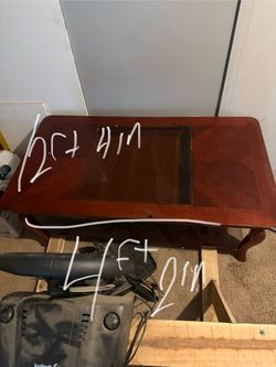 tv stand/ ottoman