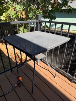 Metal Patio Outdoor Table