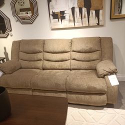 Tulen Chocolate Reclining Sofa, Loveseat And Recliner
Ashley Furniture$10 Down Payment And Financing Available