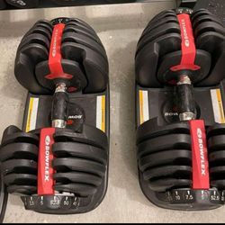 Bowflex Dumbell Set With Bench