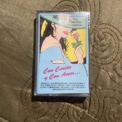 Con Cariño Y Con Amor  New Cassette Tape