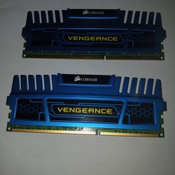 Corsair Venegance Blue Desktop RAM (2x4GB) DDR3