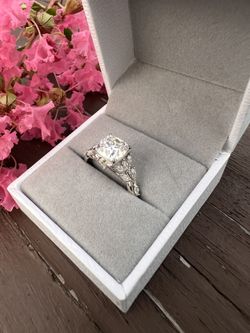 Moissanite Wedding Ring