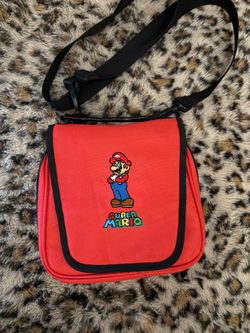 nintendo official super mario travel bag