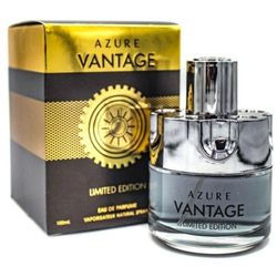 AZURE VANTAGE L.E by Secret Plus 3.4 Oz / 100 ML Eau de Parfum Spray Men 