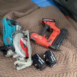 Milwaukee And Makita $200 EACH GOOD CONDITION