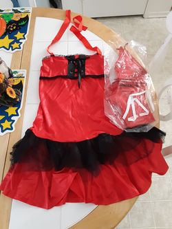 Girls devil costume
