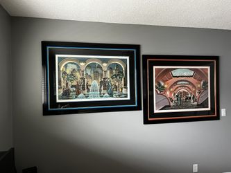Art Deco Signed Numbered Lithographs 