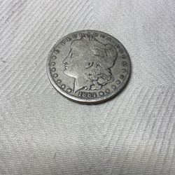 1884 P Morgan Silver Dollar 