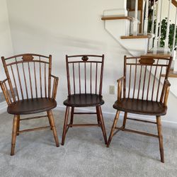 Set Of 3 Antique Chairs