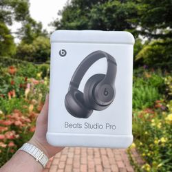100% New & Certified Beats "Studio Pro" - Most Powerful Model - W Accessories + Beats warranty