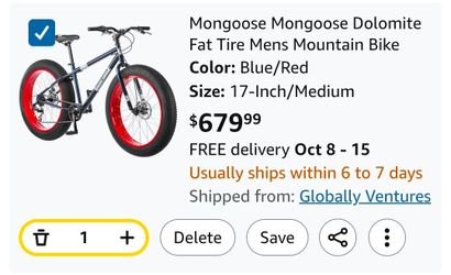 Mongoose Dolomite Bike