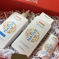 Native Dunkin’ Vanilla Sprinkle Trio
