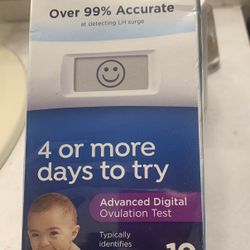 Clear blue Advanced Digital Ovulation Test