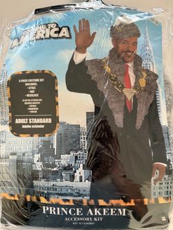 Coming to America Prince Akeem Costume Accessory Kit
