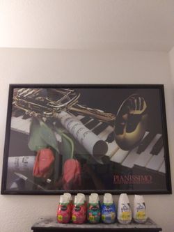 PIANISSIMO ERNIE FRIEDLANDER STUDIOS PICTURE/FRAME