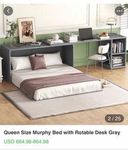 Erpolo Murphy Bed w/Desk
