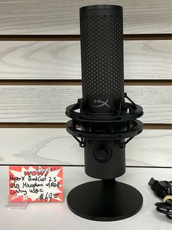 HyperX QuadCast 2 S USB Microphone W/ RGB Lighting USB-C