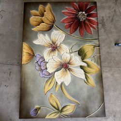 Floral Wall Canvas Painting 