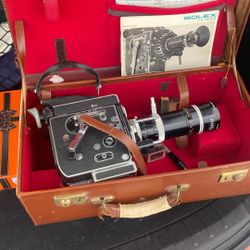 1970 Bolex H 16B/SBM 16 mm camera with original case