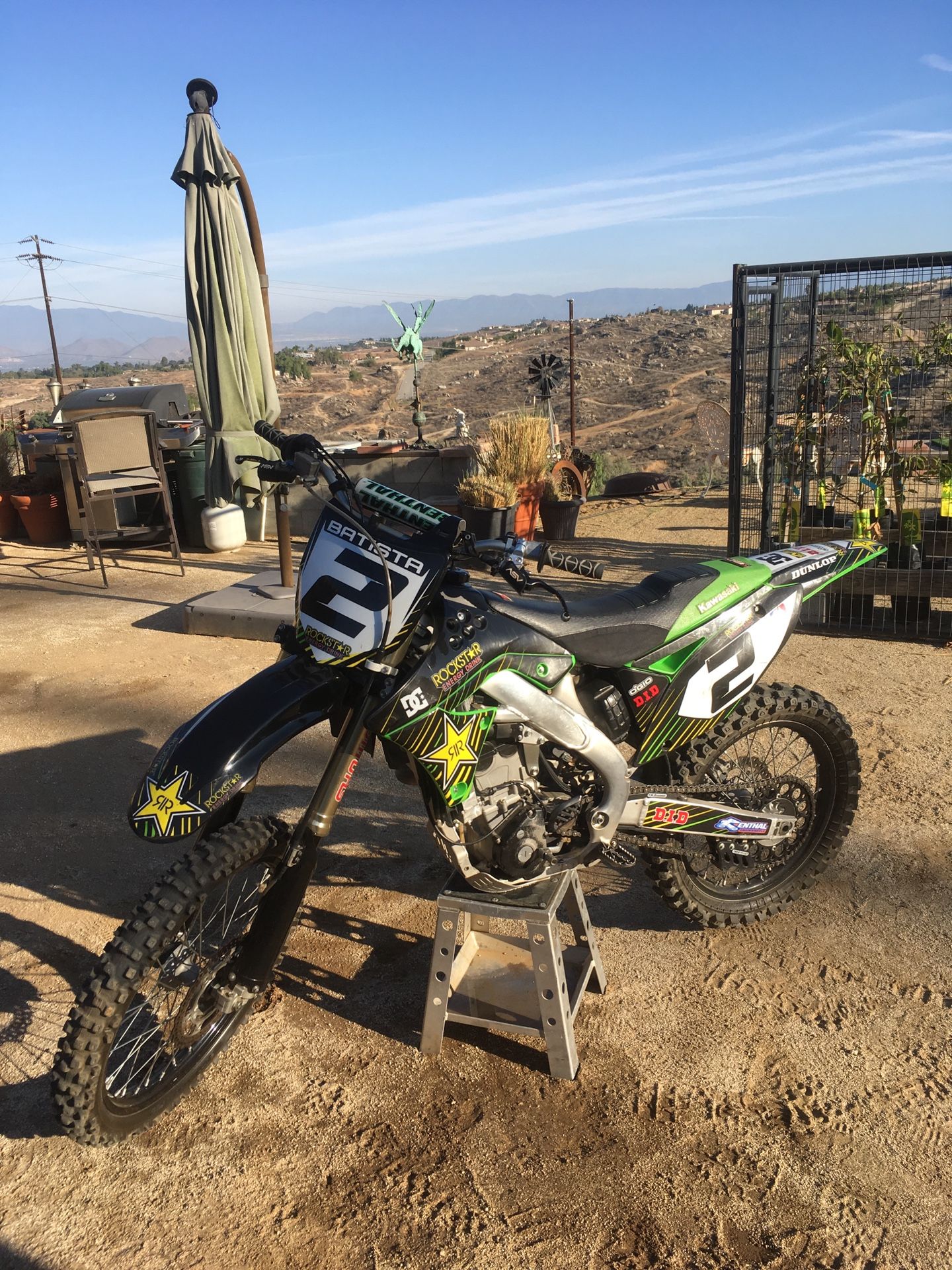 2011 kawasaki 250 dirt bike