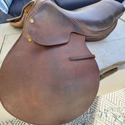 🐎 Vintage Crosby “Prix des Nations” English Saddle 