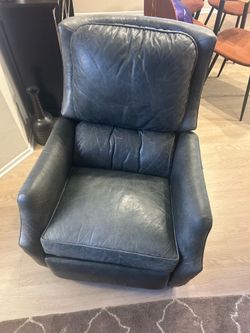 Arhaus Small Leather Recliner