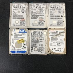 6 - 2.5” SATA HDD 320GB UltraThin $30ea