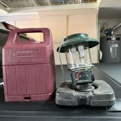 Coleman Propane Lantern And Case