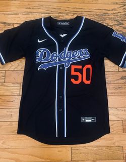 Black Los Angeles dodgers mookie Betts classic royal blue Nike jersey