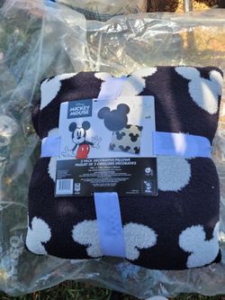 2 pack Mickey Pillow Set