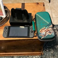 Nintendo Switch With Case 