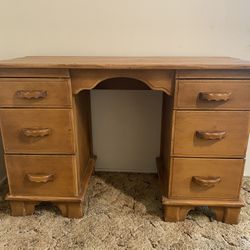 Wood desk