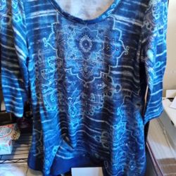 French Bazaar Tunic Blouse