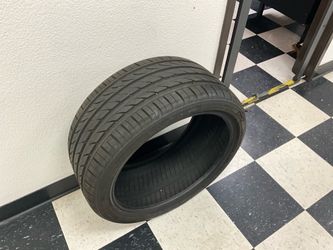 One single tire, Delinte 255/35ZR18