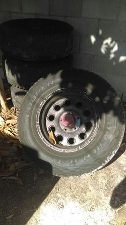 Rim and tires for sale