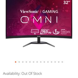 Viewsonic Gaming monitor 165hz