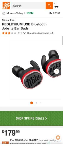 Milwaukee  JOBSITE Ear Buds