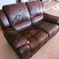 Free Reclining Loveseat - Used