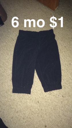 Carters fleece sweats $1 6 mo