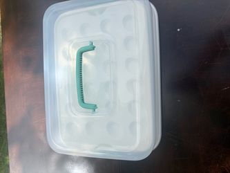 Rubbermaid Plastic Deviled Egg Carrier with Lid