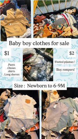 Baby Boy Clothes $1