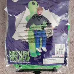 Kids' Inflatable Alien Pick-Me-Up Costume