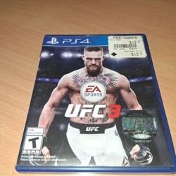 Ufc3 Ps4 Game