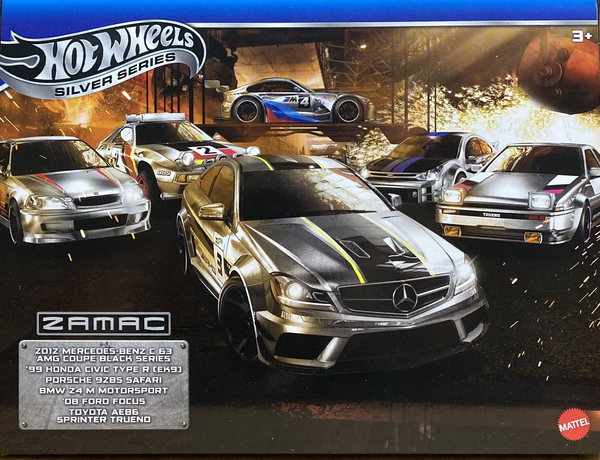2025 Hot Wheels Legends Tour ZAMAC 6-Pack