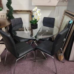 50% SALE Table And 4 Chairs 