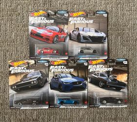 Hot Wheels Fast & Furious Premium (2020) Full Force Set