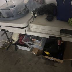 Folding Plastic Tables 6 Total