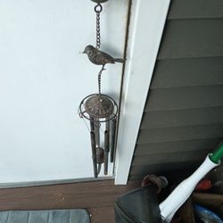 All  Brass Wind Chime, Very. Ornate 