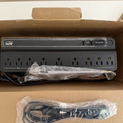 APC UPS Battery Backup and Surge Protector, 850VA Backup Battery Power Supply